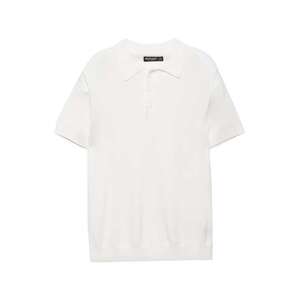 Pull&Bear Pulóver fehér kép