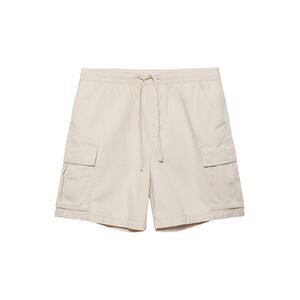 Pull&Bear Cargo nadrágok fehér kép