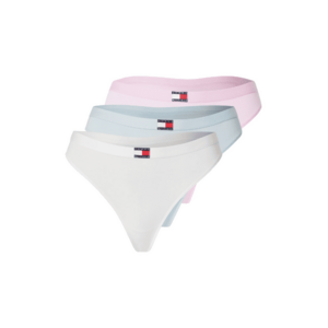 Tommy Hilfiger Underwear String bugyik 'Heritage' tengerészkék / égkék / világos-rózsaszín / piszkosfehér kép