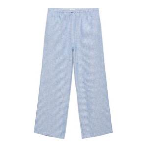 Pull&Bear Nadrág világoskék / fehér kép