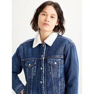 LEVI'S DENIM JACKET WOMEN BLUE kép