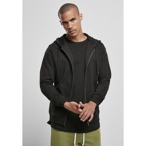 Basic Terry Zip Hoody Black kép