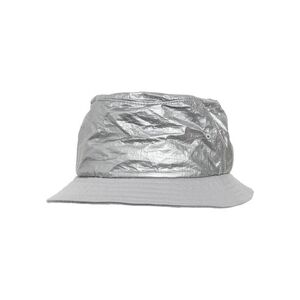 Pressed paper bucket silver hat kép