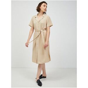 Női ruha Pieces Beige kép