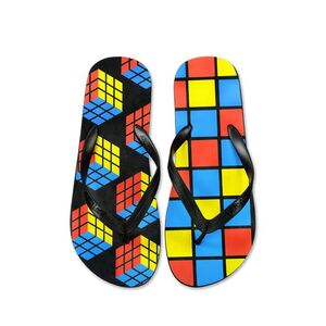 Men's flip-flops Frogies Rubik's Cube kép