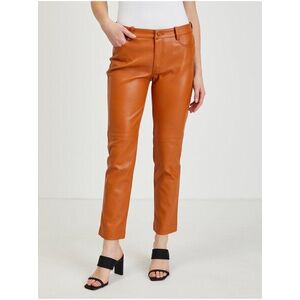 Brown leatherette pants ORSAY - Ladies kép