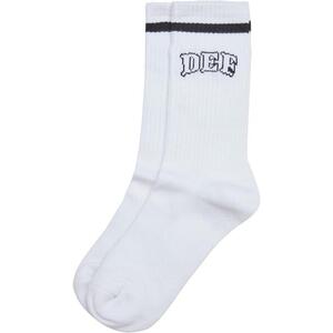 White DEF College Socks kép
