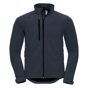 Navy blue men's jacket Soft Shell Russell kép