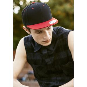 Classic Snapback 2-Tone blk/red kép