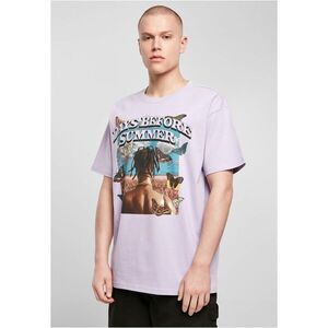 Days Before Summer Oversize Tee lila kép