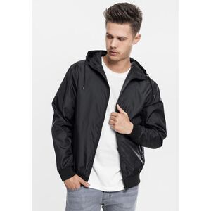 Black windbreaker kép