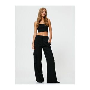 Koton Crop Undershirt U Neck Strapless kép