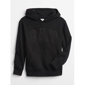 Black Boys' Children's Sweatshirt GAP Logo v-tonal after kép