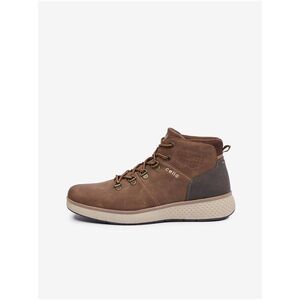 Brown men's winter ankle boots Celio kép