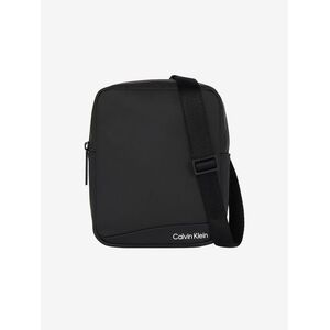 Black Men's Shoulder Bag Calvin Klein Rubberized Conv Reporter S kép