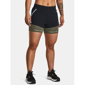Under Armour Project Rock Flex Black Women's Shorts kép