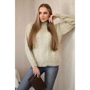 Pullover sweater light beige kép