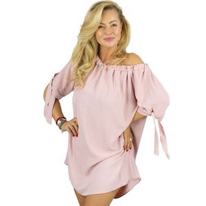 Pri HISPANKA tunic uncovered shoulders mini dress MARIOLA kép
