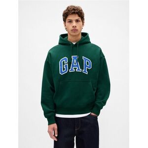 GAP Oversize Sweatshirt with Extra Heavyweight Unisex Logo - Men's kép