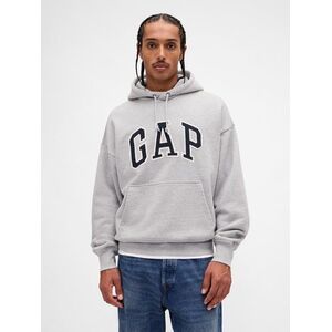 GAP Oversize Sweatshirt with Extra Heavyweight Unisex Logo - Men's kép