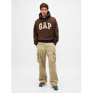 GAP Oversize Sweatshirt with Extra Heavyweight Unisex Logo - Men's kép