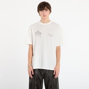 Póló REPRESENT Hand Drawn Thoroughbred Dogs T-Shirt Flat White L kép