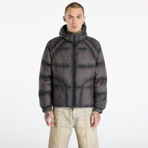 Dzseki REPRESENT Translucent Hooded Puffer Washed Black XL kép