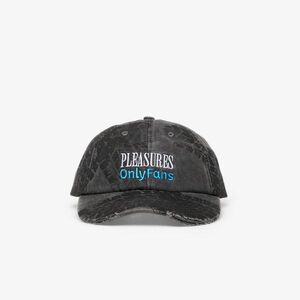 Cap PLEASURES x OnlyFans Lockup Hat Black Universal kép