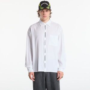 Ing PLEASURES Impact Button Up White S kép