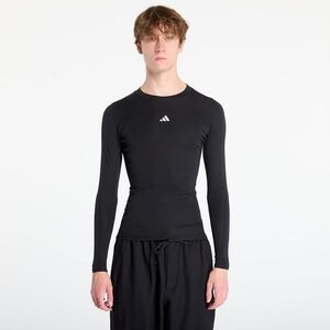Póló adidas TECHFIT Compression Training Long Sleeve Long-Sleeve Top Black/ A Charcoal XS kép