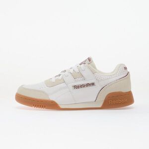 Sneakers Reebok Workout Plus White/ Classic Burgundy/ Chalk EUR 38.5 kép