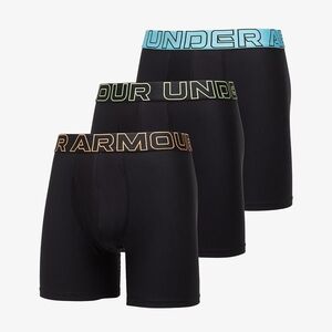 Boxers Under Armour Performance Tech Solid 6in 3-Pack Black L kép