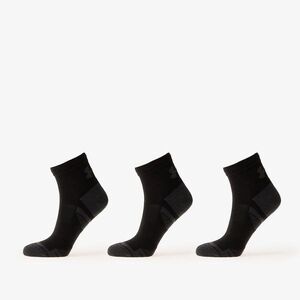 Zoknik Under Armour Performance Tech 3-Pack Qtr Black XL kép