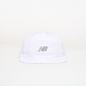 Cap New Balance 5 Panel Performance Hat V2 White Universal kép