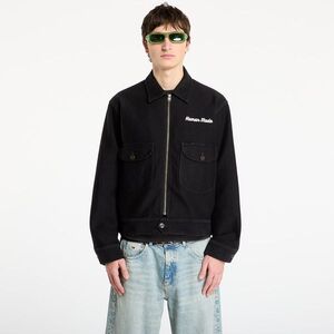 Dzseki HUMAN MADE Zip-Up Work Jacket UNISEX Black M kép