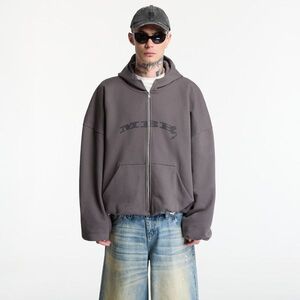 Sweatshirt MISBHV Inflated Mbh Devil Zipped Hoodie UNISEX Washed Grey XL kép