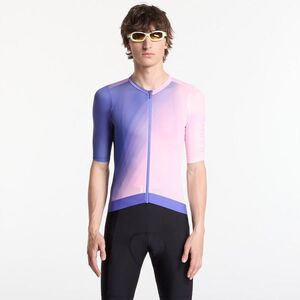 Jersey Rapha Men's Pro Team Training Jersey Surface Print - Blue L kép