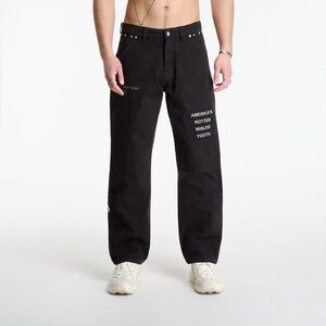 Jeans PLEASURES Zero Work Pants Black 30 kép