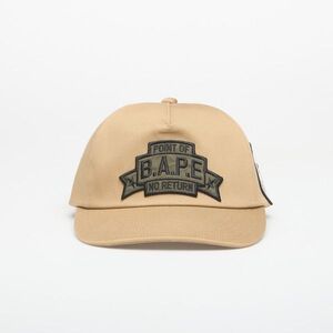 Cap A BATHING APE Multi Patch Cap Beige UNISEX Universal kép