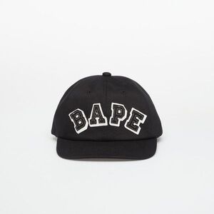 Cap A BATHING APE Patched Panel Cap M Black Universal kép