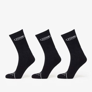 Zoknik Footshop Basic But Not Basic Socks 3-Pack Black 36-38 kép