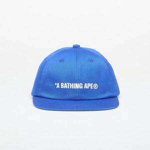 Cap A BATHING APE Logo Panel Cap Blue UNISEX Universal kép
