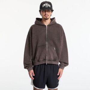 Sweatshirt Represent Initial Boxy Zip Through Hoodie UNISEX Coffee XXL kép