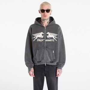 Sweatshirt REPRESENT Pegasus Zip Through Hoodie UNISEX Vintage Grey XL kép