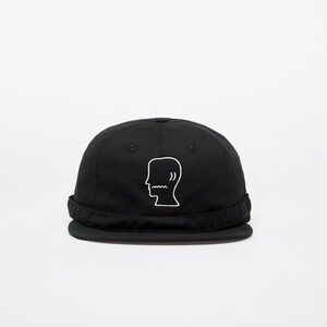 Cap Brain Dead Extended Strap 6 Panel Logohead Hat Black Universal kép
