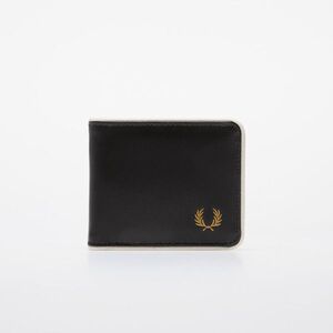 Tárca FRED PERRY Coated Polyester Billfold Wall Black/ Ecru Universal kép