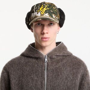 Cap TwoJeys TJ Initials Camo Earflap Green Universal kép