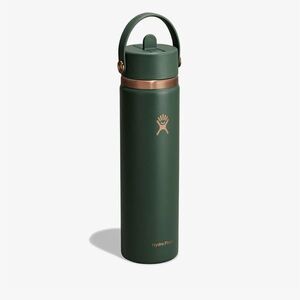 Palack Hydro Flask 710 ml Wide Flex Straw Cap Forest Green Arc 710 ml kép