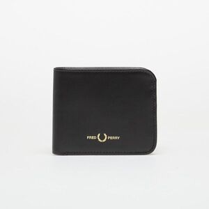 Tárca FRED PERRY Smooth Leather Billfold Wallet Black Universal kép