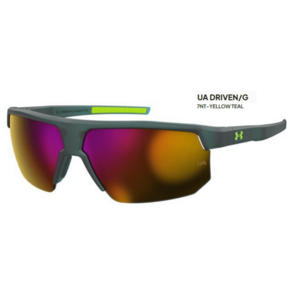 UNDER ARMOUR UA DRIVEN/G 7NT-34 YELLOW TEAL NAPSZEMÜVEG kép